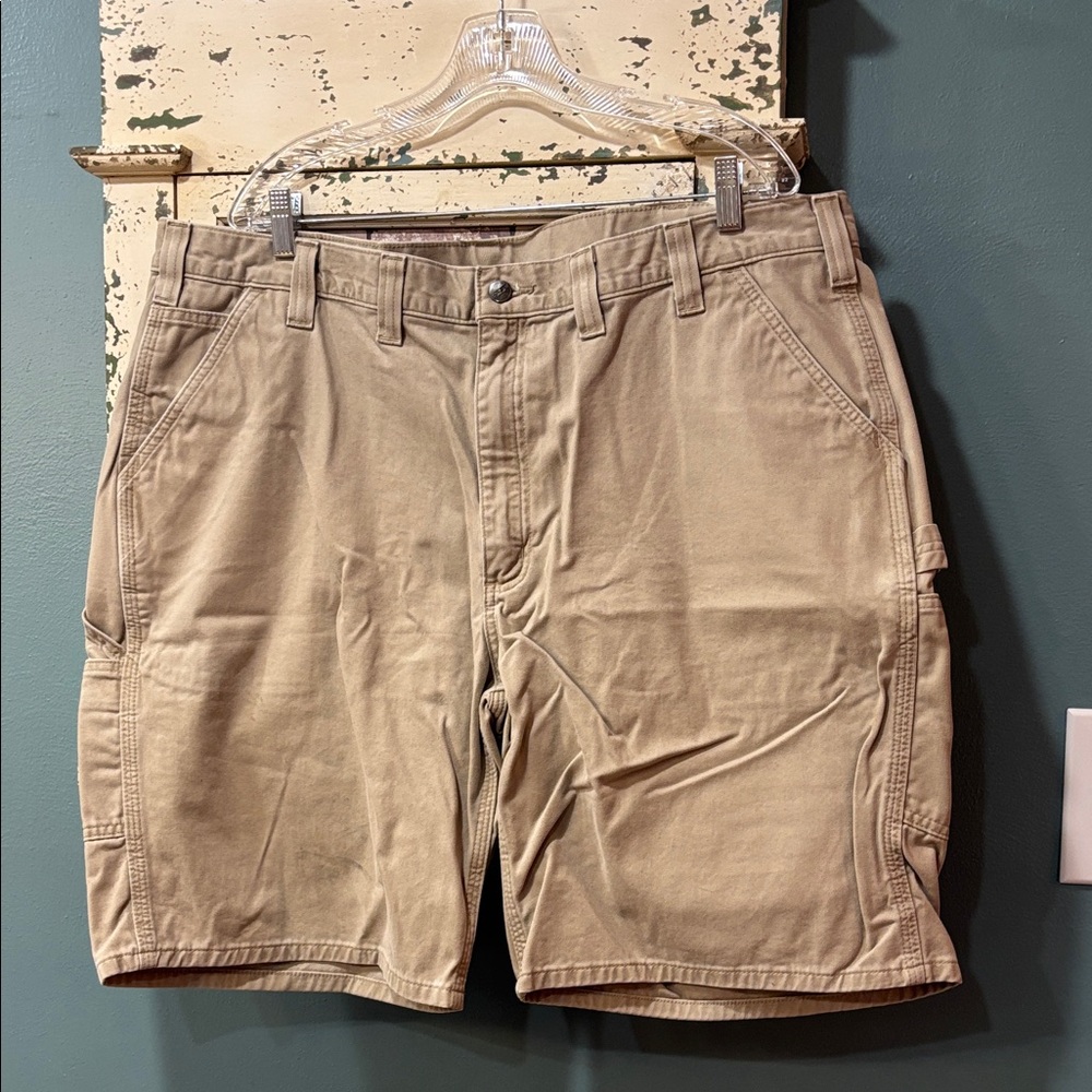 Carhartt Men's Khaki Cargo Shorts